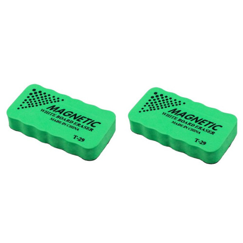2X New Magnetic Board Eraser Drywipe  Cleaner Office Whiteboard