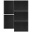 5Stk Heat Shrinkable Sheets Bops Schwarz Für DIY Projekte 5