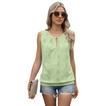 Women'S Sleeveless Vest Fluorescent Green L