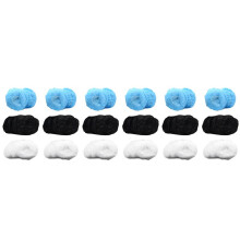 900 Pièces Couvre-Casque Jetable pour Casque Sanitaire Non Tissé pour Casque de Taille de 8,5 à 10 cm