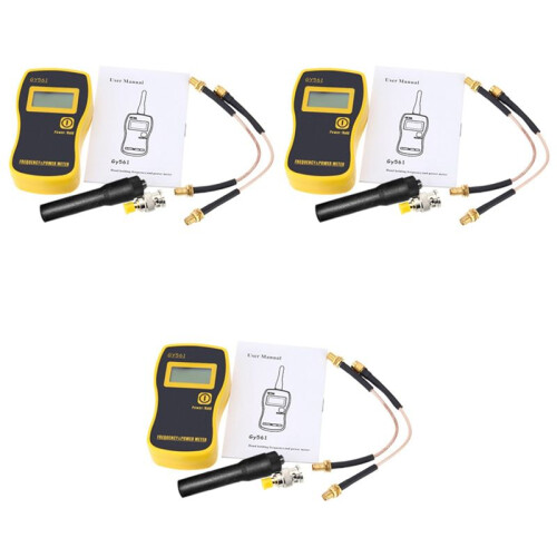 3X GY561  Handheld Frequency Counter Meter Power Measuring for Two-Way Radio