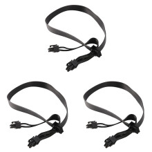 3Pcs PCI Express 8Pin to Dual 6+2Pin Power Supply Cable PCIe 8 Pin 1 to 2 Spliter Cable for RM/HX/CX-M Series