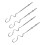 4X Economical Electric Hand Mixer 7-Speed Handheld Egg Whisk Kitchen Egg Sticks Dough Hooks 1