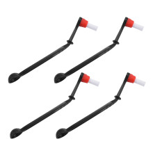 4X 2 in 1 Coffee Machine Brush Nylon Espresso Coffee Grinder Spazzole Cucchiaio da Caffè Macchina Gruppo Testa