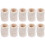 10X Holzringe Natur, Durchmesser 50mm 1