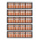 5X Plastic Abacus Arithmetic Abacus Kids Calculation Tool 17 Digits 1