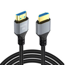 8K -Compatible 2.1 Cable 4K 144Hz 8K 60Hz 48Gbps Ultra High Speed Video 8M Audio Cord for PC Laptop Projector HD TV