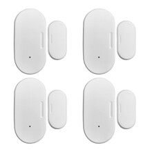 4X Tuya Zigbee Door & Window Sensor Home Automation Security Protection Smartlife APP Alarm Remote Real- Push
