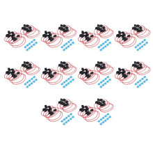 Inline Sicherungshalter Atc / Ato Add A Circuit Auto Sicherungshalter 100 Pack Sicherung Tap Adapter 16 Gauge 20Amp Klinge Wasserdichter mit 100