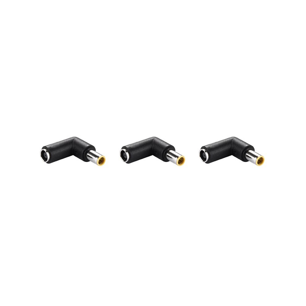 3X 7909 Male To 7909 Female Connector Power Adapter For 90 Degree Right Angle Elbow 4713060410479