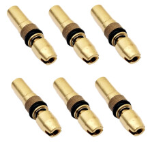 6PCS Three-Stage Piston High Pressure Copper 6mm High Pressure Pump 30Mpa Repair Parts
