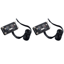 3X Desktop Computer External Power Power Button+Restart Button PC Case Power Supply Button