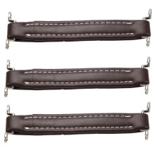 3X Brown Vintage Style Guitar AMP Amplifier Leather Handle