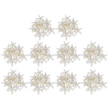 150 Pieces Creamy-White Pencil Finger Starfish for Wedding Decor, Home Decor and Project