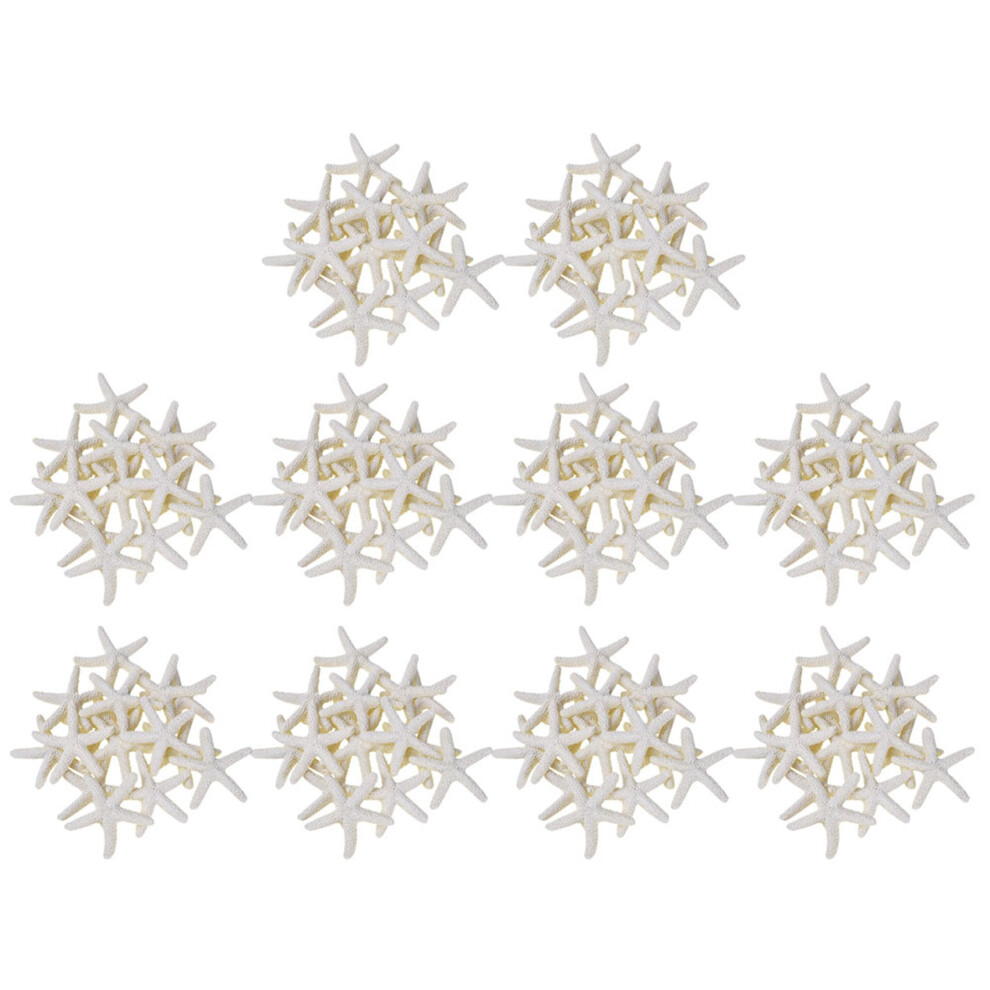 150 Pieces Creamy-White Pencil Finger Starfish For Wedding Decor, Home Decor And Project 6033209755215