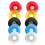 400Pcs Disposable Microphone Cover,Handheld Microphone Windscreen for KTV Recording Studio Karaoke(Mixed Colors) 1
