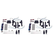 Universal Car Power Türschlossantrieb 12-Volt-Motor (8Er-Pack) Auto-Fernbedienung Zentralverriegelung Keyless Entry System