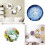 8 Pack Wall Mount Plate Display Stands, Medium Wall Easel Holder Plate Hanger Vertical Plate Stand Holders Wine Rack 4