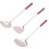 EspáTula e Concha Wok, Conjunto de Ferramentas de Concha Escumadeira, EspáTula de 17 Polegadas para Wok, EspáTula Wok de AçO InoxidáVel 304 1