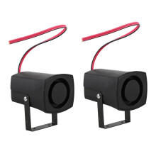 2X Nouveau 12V électrique Escargot Air Klaxon Super Fort Faisant Rage Universel Voiture Moteur Camion