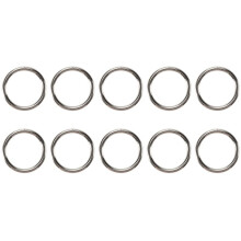 AnéIs de Macramê de Metal 2 Polegadas para Cabides de Plantas de Macramê Kit de 10 AnéIs de Metal Fivela o para Anel de Artesanato de Macramê