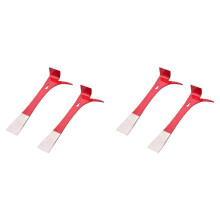 3 in 1 Stainless Steel Bee Hive Tool with J Hook,4 Pcs Bee Hive Scraper for Bee Hive Box Scraper Knife for Beekeepers