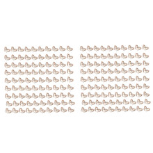 100PCS Shaft Adapter Brass Shims Accessories for .335 .350 .355 .370 Shaft