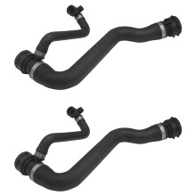 2X Radiatore Tubo Flessibile del Liquido di Raffreddamento Radiatore Primario per 1 E88 E82 3 E90 E91 E92 E93