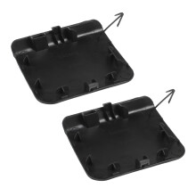 2X Car Front Bumper Tow Hook Cover Cap for  Micra K14 2014-2016 622A0-3HN0H