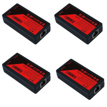 4X 2-Poorts POE-Extender 100 Mbps met IEEE 802.3Af-Standaard voor NVR IP-Camera AP IP VOICE POE Verleng 100 Meter voor POE-Bereik