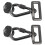 2X Camera Accessories 1/4Inch Screw Adapter + Connecting Hook for Quick Rapid Sling Strap Shoulder Neck Belt 2