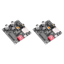 2X DY-HV20T 12V/24V Power Supply10W/20W Voice Playback Module Supporting Micro- Card MP3 Music Player for