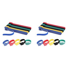 240PCS Cable Ties Reusable Cable Management Cord Organizer 6 Inch Wire Straps for Home Office Electronics Accessories