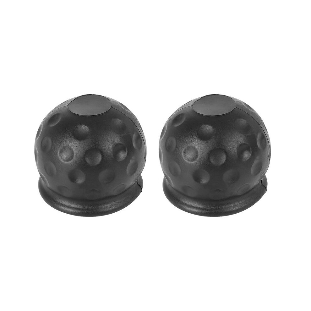 2Pcs 50Mm Tow Bar Cover Cap Towing Hitch Caravan Trailer Towball Protect For Car Truck Trailer Rv Atv Quad 6032010376763