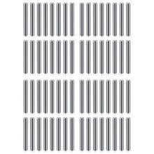 64 Pieces 5 mm X 40 mm Shelf Brackets Pegs Shelves Dowel Pins Stainless Steel Shelf Pins Metal Bookshelf Pegs Support
