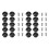 20Pcs Deck  Guide Slotted Round Out Pull Rope Buckle Fitting Accessories for Kayak Canoe Boat 1
