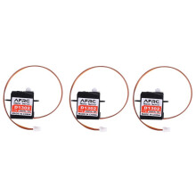 3X AFRC-D1302 1.7G Large Torque Digital Servo JST Connector for RC Model Drone Airplane Helicopter