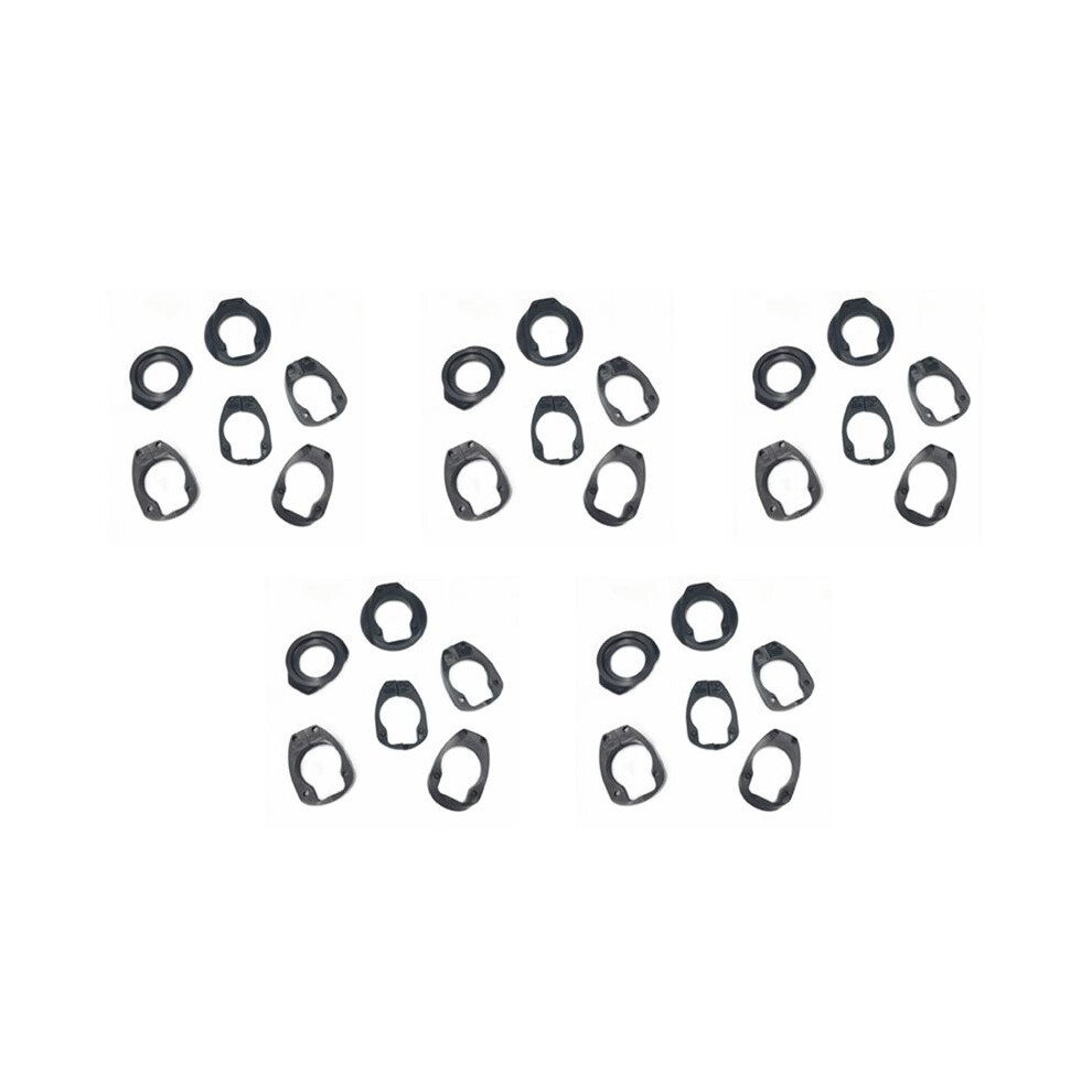 5X Road Handlebar Spacer Special Washer 28.6Mm Fork Headset Spacer For Aerodynamic Integrated Handlebar Bike Parts Black 6033335519675