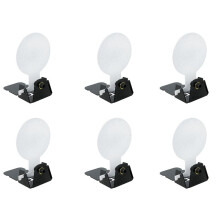6X Small Miniature Inverted Target Metal Shooting Practice Targets Manual Reset Practice Targets
