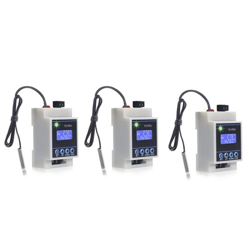3X XY-DT01 Digital Temperature Controller -40-110C Digital Micro-Digital Thermostat with LCD Display