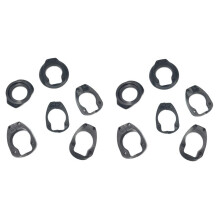 2X Road Stuur Spacer Speciale Ring 28.6 MM Vork Headset Spacer voor Aerodynamische Geïntegreerde Stuur Fietsonderdelen