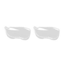 2X RH Right Side Car Headlight Lens Cover Headlamp Shade Shell Glass Cover for - E67 E66 E65 7 Series 2001-2004