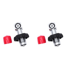 2X Scuba Diving Cylindrar BCD DIN Till Ok Fyll Adapter Tank Fyllning Adapter Ventil 300BAR DIN Till Standard Ok