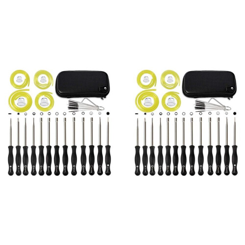 26 PCS Carburetor Adjustment Carb Adjusting Tool Kit for 2-Cycle Small Engine Poulan   Echo Trimmer