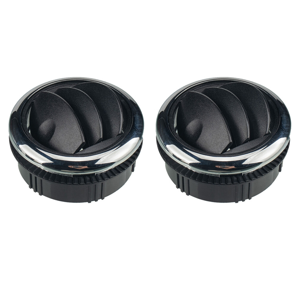 2X Knob Style 75Mm A/C Air Conditioning Outlet Vent (Î¦ 87 / 75/22Mm) For Rv Bus Car Boat 4711837669037