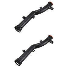 2X Coolant Water Hose Pipe 1351.VF V758971580 for 2008 3008 C4 C5 1.6