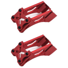 2X 144001-1258 Partes Fixas da Cauda de Metal Conjunto de AcessóRios de Firmware da Asa da Cauda para 144001 1/14 4WD RC PeçAs de Carro,