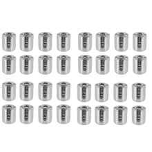 32 Pcs Stainless Steel Wire Rope Green Wall Trellis Fitting Clip 3mm Wire