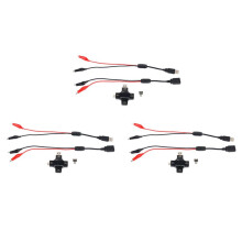 3X USB C Tester,2 in 1 Type C USB Tester Color Screen IPS Digital Multimeter,with Clip Cable Support PD2.0/PD3.0,QC2.0
