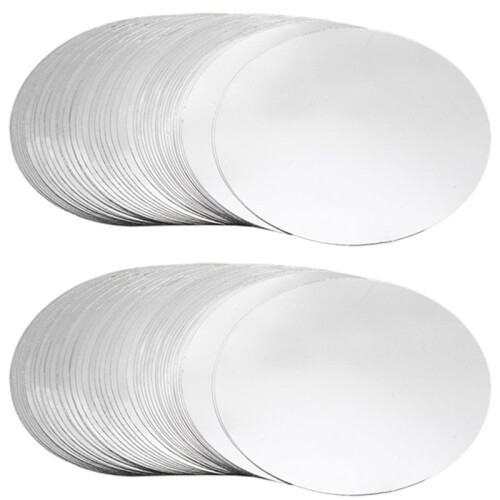 200Pcs 3Inch Silver Wine Pourer Disk Drip-Proof Drip Pouring pour Spout Wine Pouring Disk